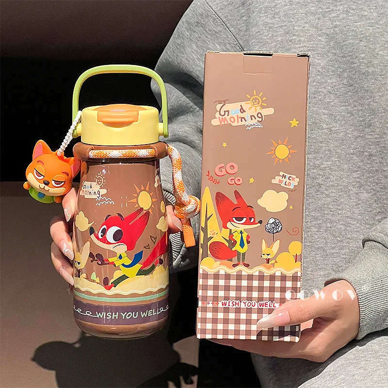 

Stitch Judith Nick Children's Warm Cup Female New High Beauty Water Cup Student's Birthday Gift for School