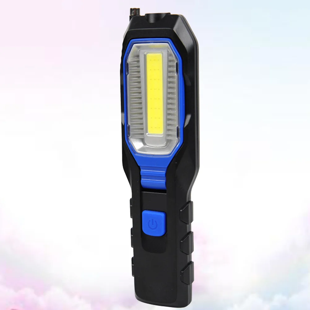 

Led Work Lamp Powered Cob Portable Magnetic Flashlight 90 Degree Adjustable Beam Emergency Repair Tool Blackout Storm