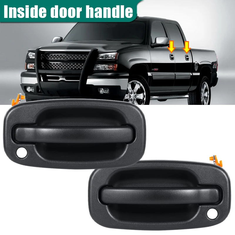 

Наружная дверная ручка для Chevy Silverado 1500 2500 3500 Avalanche Suburban Tahoe GMC Sierra Yukon Cadillac Escalade 15034985
