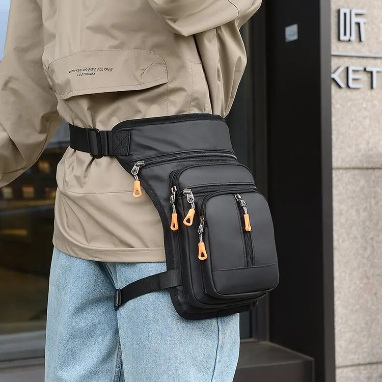 

Waterproof Drop Leg Bag Waist Bags Men Shoulder Bags Thigh Waist Fanny Pack Pouch Outdoor Hiking Ride Motorcycle Leg Bag