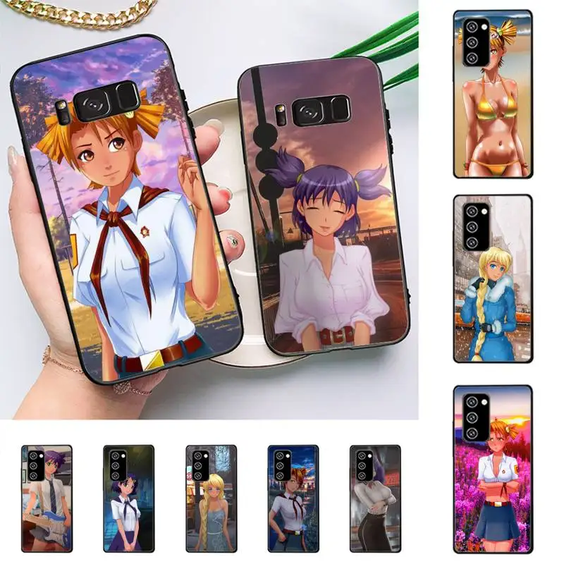 Capa de telefone de verão eterna para redmi 8 9 9a para samsung j5 j6 note9 para huawei nova3e mate20lite capa