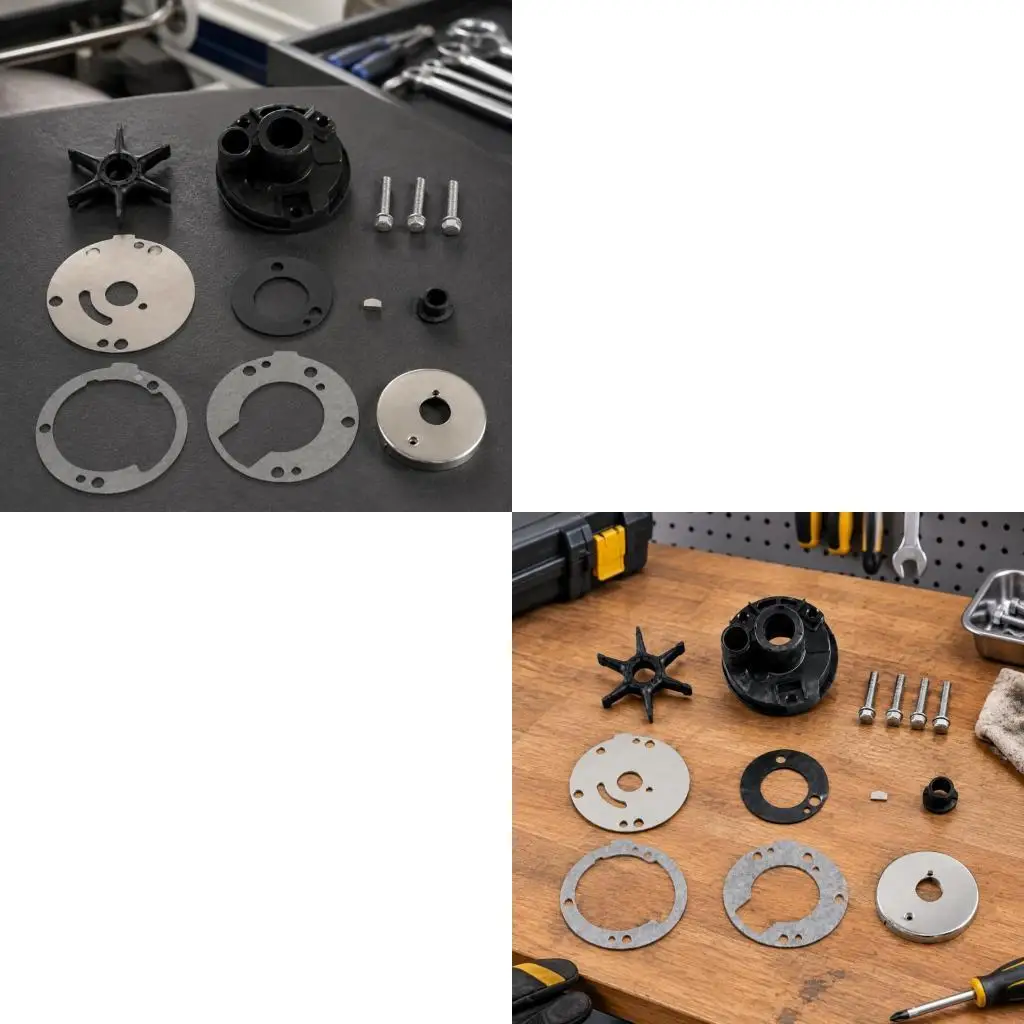 18-3426 Pump Service Parts Set with Neoprene Rubber, 316 Stainless Steel and Plastic Components for 25/30HP Water Pump