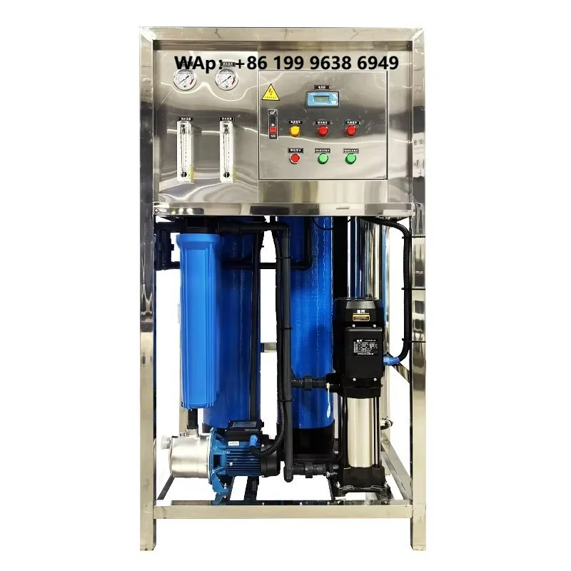 Commercial Farm Water System Agriculture Irrigation Special Quartz Sand & Activated Carbon Multi-Media Filter 500L/Hour 220V