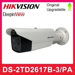 Hikvision Body Temperature Screening Thermographic Bullet Camera DS-2TD2617B-3/PA Support audio alarm