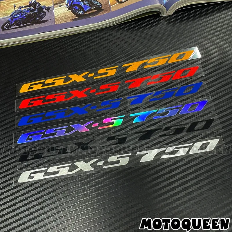 

2 шт. для мотоцикла GSX-S750 GSXS750: светоотражающие декоративные наклейки на обтекатель, колеса, каску, бак