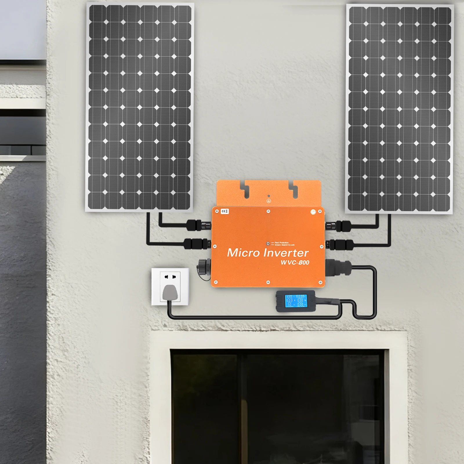 800W Plug-in Grid-Tie Microinverter 2