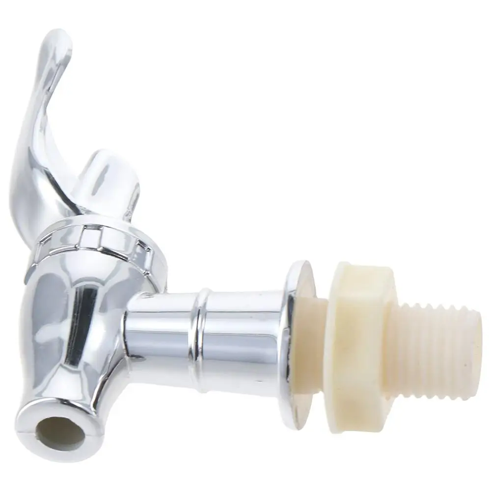 16mm Size Wine Bottle Faucet With Filter Leak Proof Water Dispenser Spigot Plastic Material Electroplating Finish