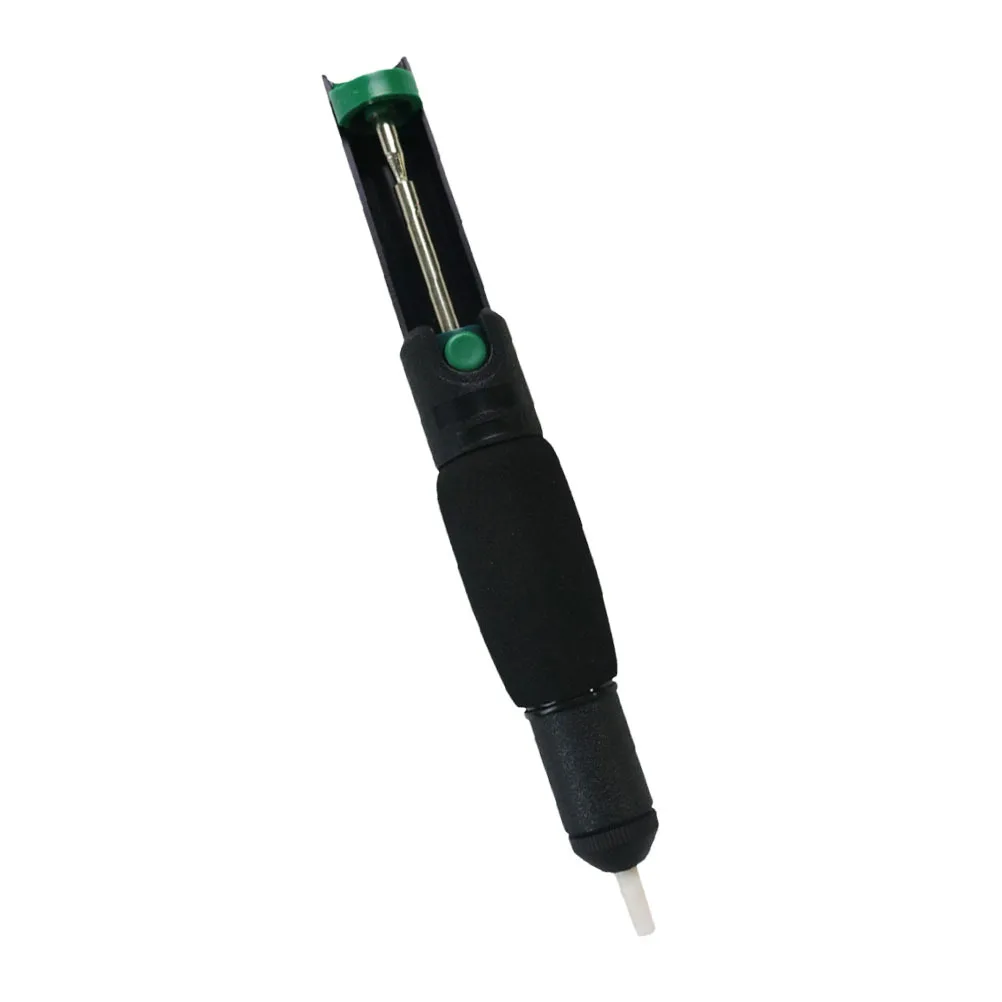 

Double Loop Strong Black Manual Solder Sucker Tin Absorber Scrap Tin Residue Removal Desoldering Pump Solder Sucker