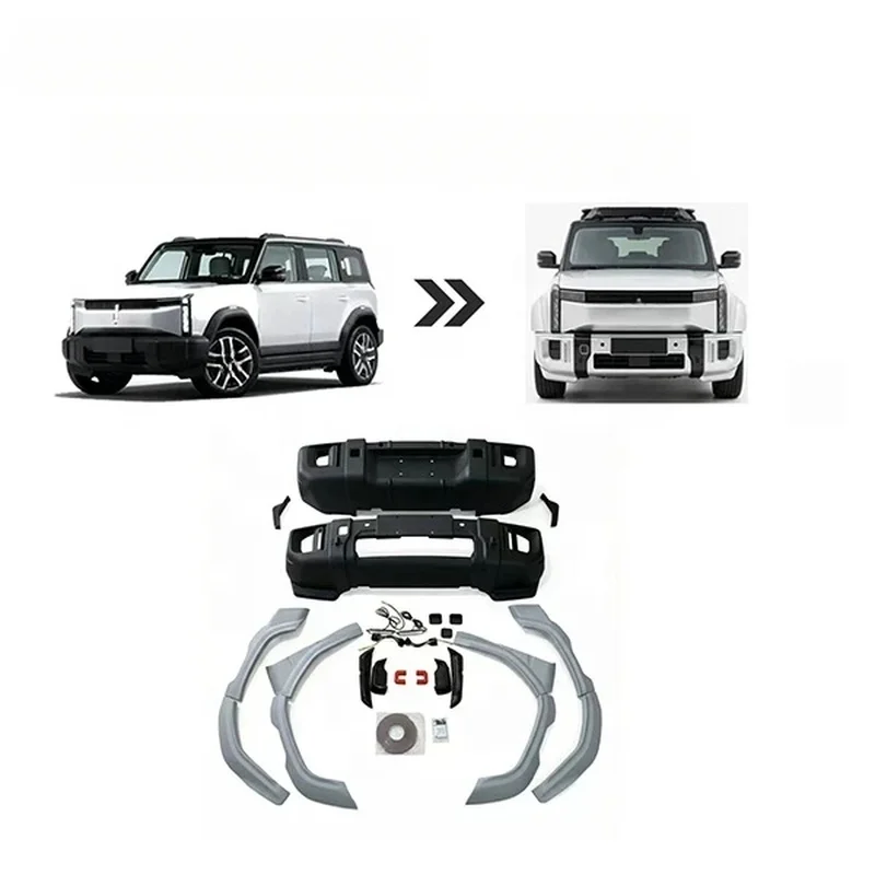 Sports Surround Body Kit Front Rear Bumper Fender Flare Auto Exterior Mod AccessoriesHigh Quality Auto Parts