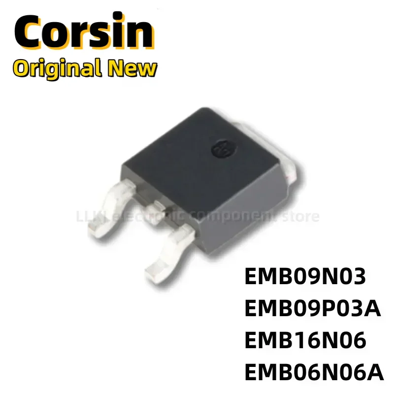 1шт EMB09N03 EMB09P03A EMB16N06 EMB06N06A TO252 MOS Fet/