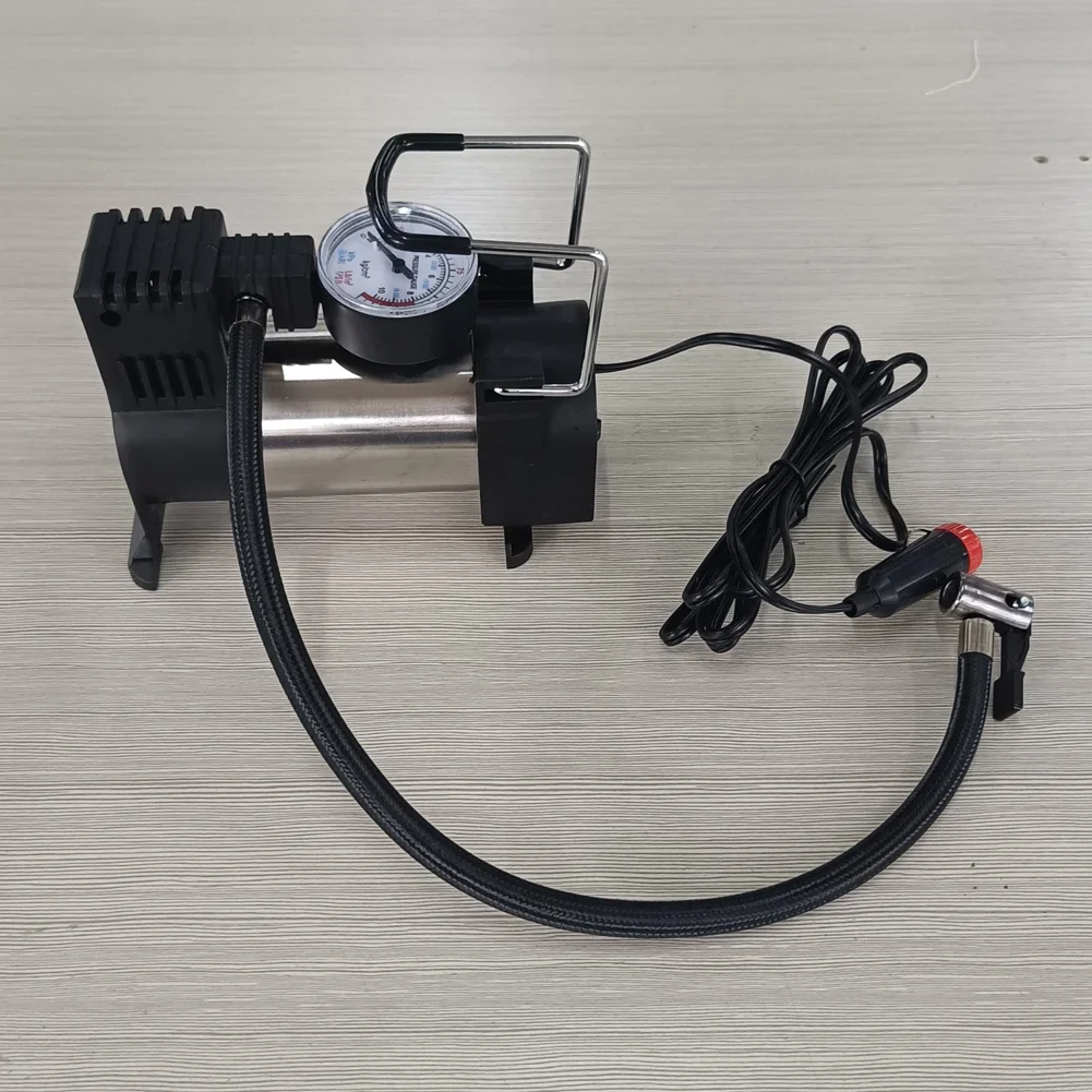 12V 150PSI Heavy Duty Deluxe Portable Metal Air Compressor Car Tyre Inflator Mini Air Compressor Automotive Electric Inflatable