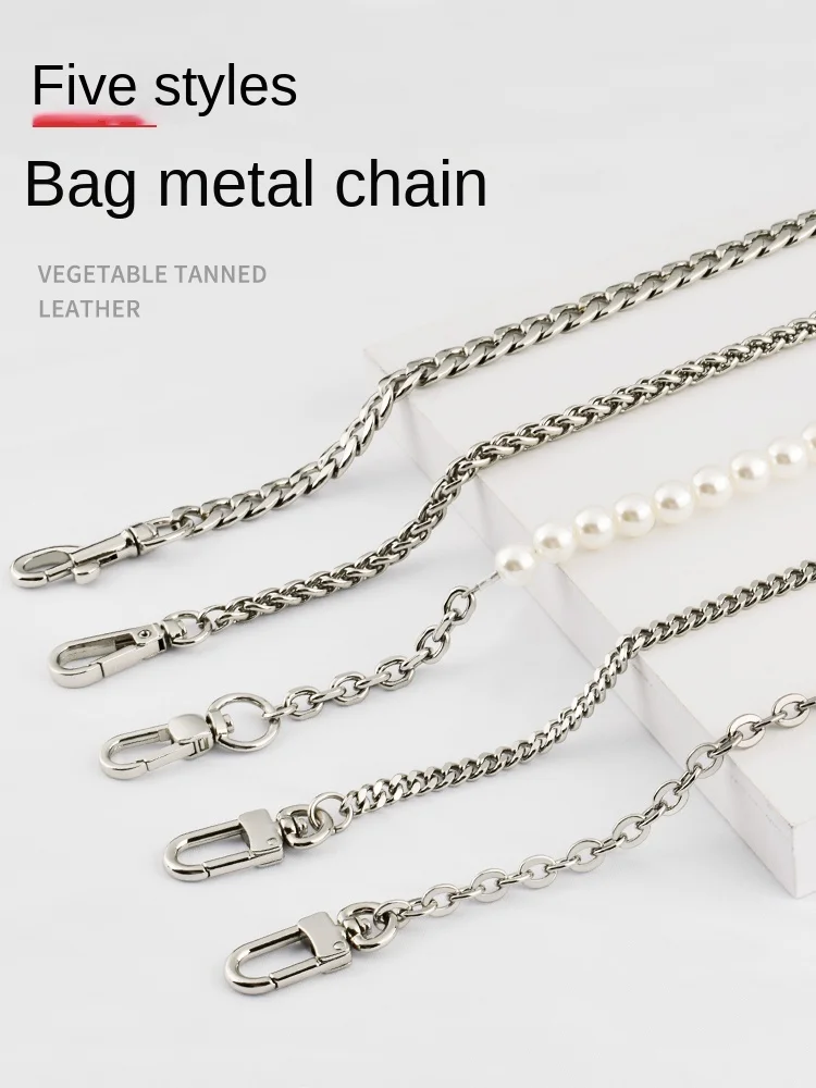 

Bag chain accessories armpit bag strap backpack shoulder strap diagonal cross bag chain replacement metal bag chain for lady bag