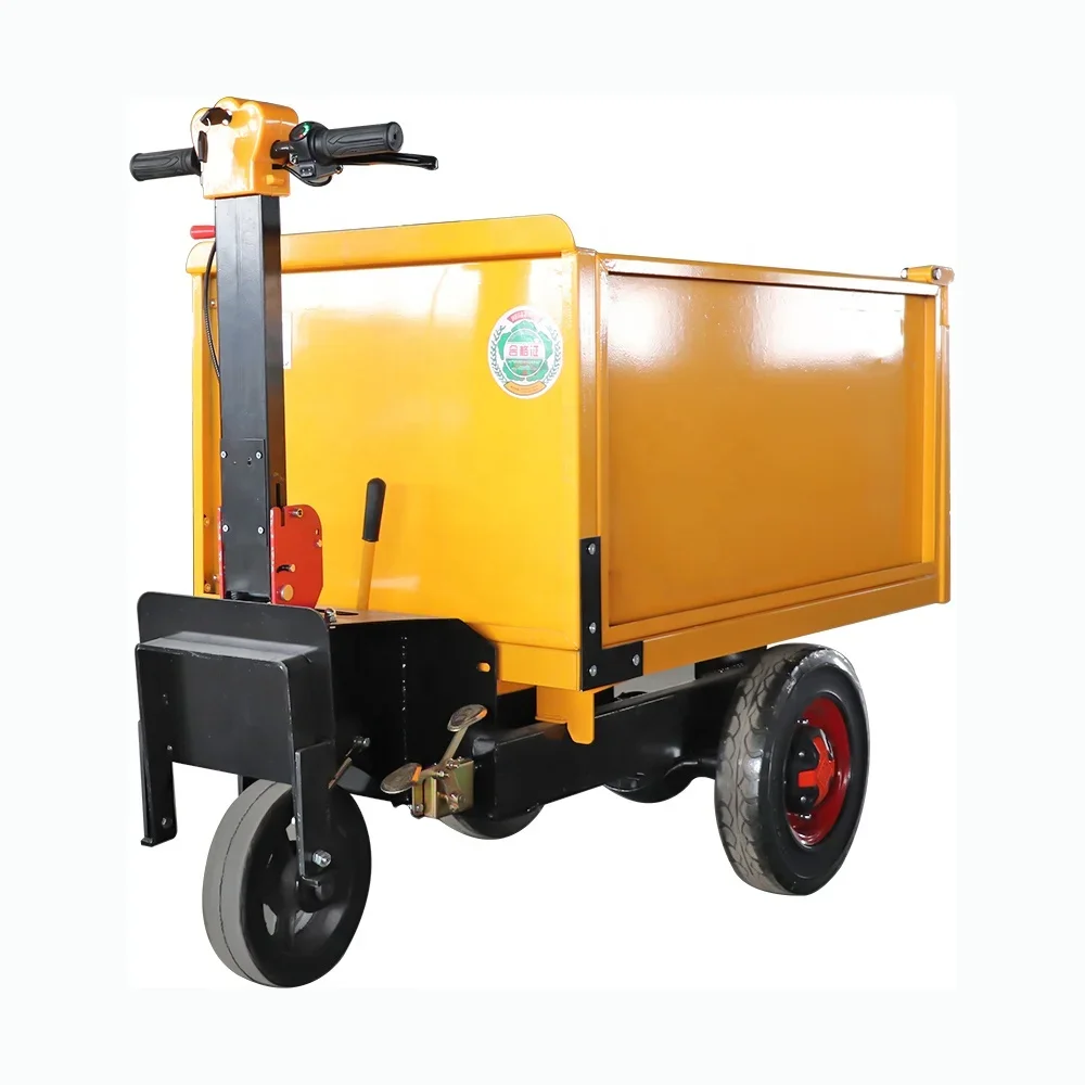 1000kg electric transporter High Efficiency Electric Pallet Truck for concrete General Purpose Hand trolleys for farm