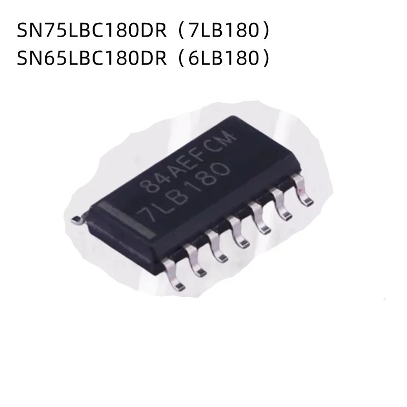 10Pcs/Lot SN75LBC180DR 7LB180 SN65LBC180DR 6LB180 SOP-14 New Original Chip