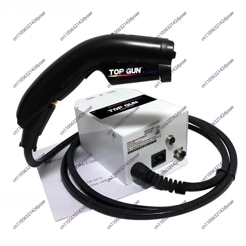 Multifunctional, efficient static removal ion air gun, electrostatic dust removal gun, ionizing hair dryer, static elimination