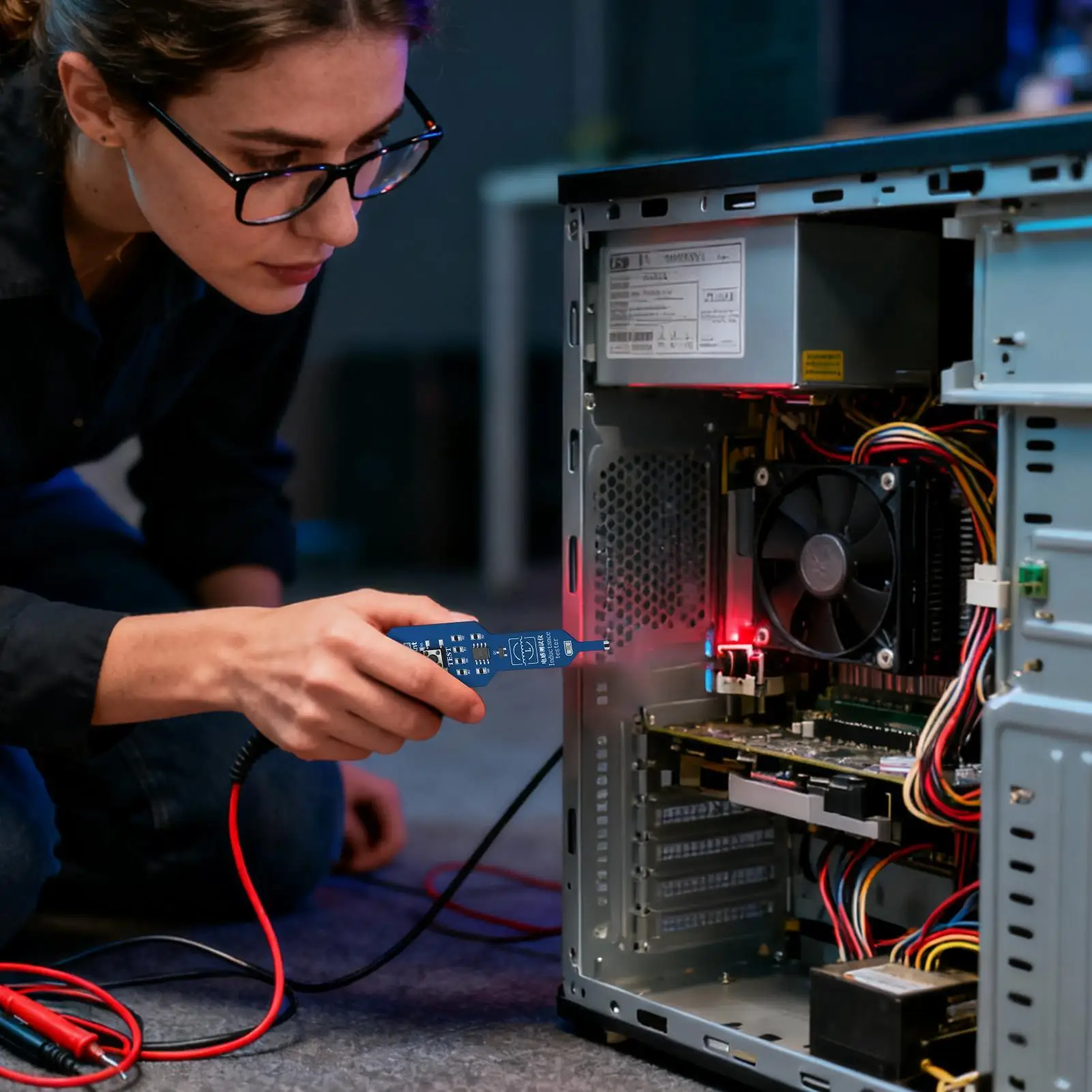 

Capacitor Tester Precise Portable Detector Motherboard Coil Tester Electronic Detector For Phone Repair Circuit Electronics