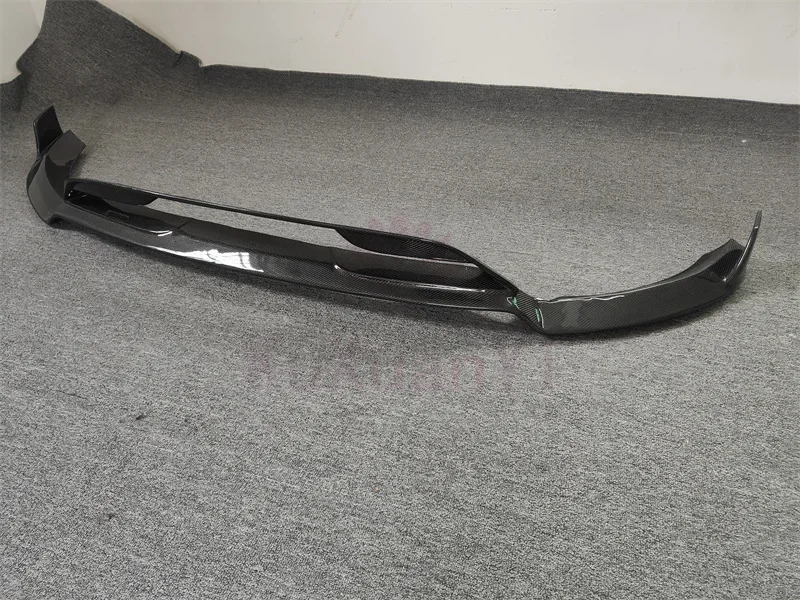 The latest B-style high-quality carbon fiber front lip and front rod edge for the Benz GLS x167 body kit