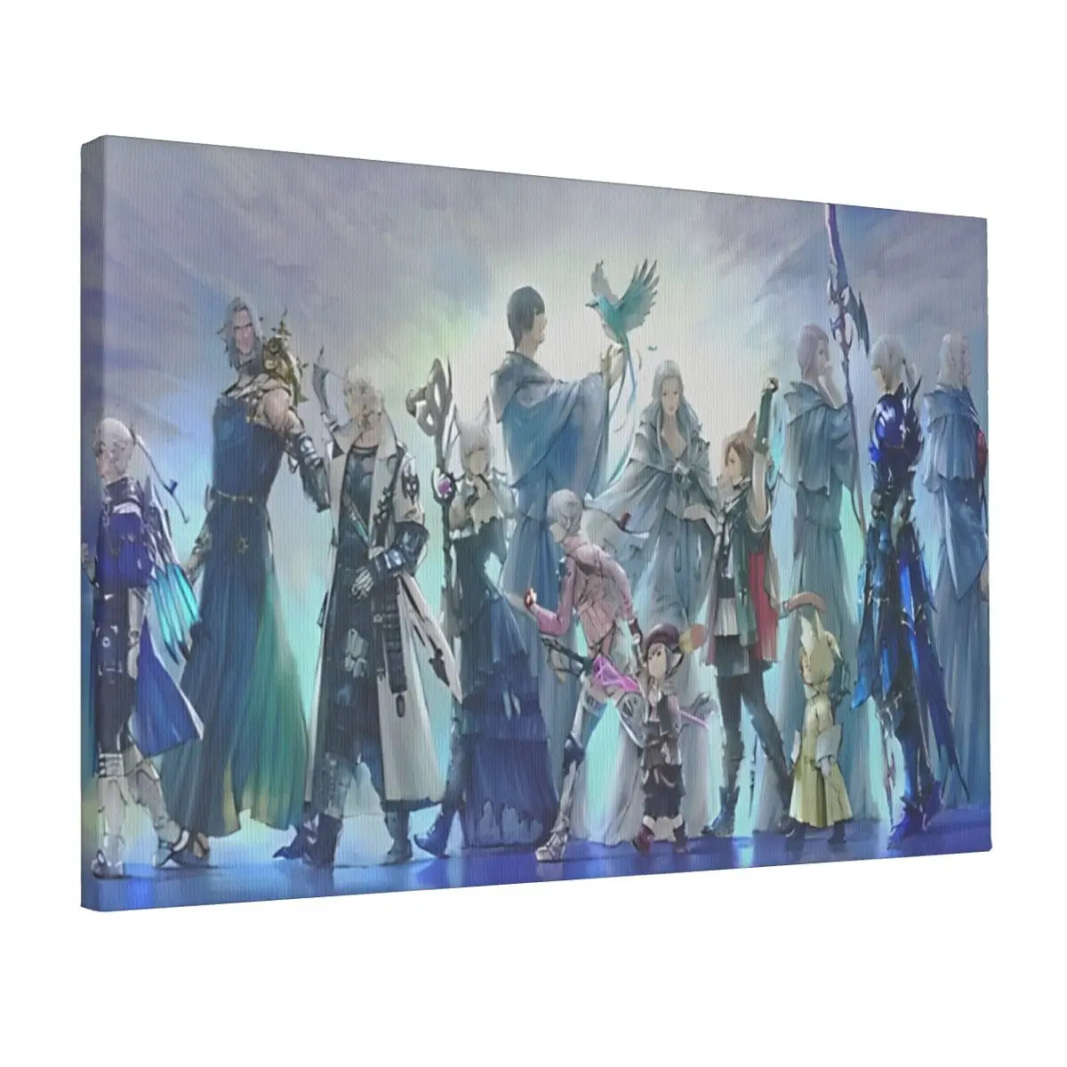 Final Fantasy XIV Endwalker Finale The Professional Home Wall Art Decor Canvas Poster High Quality Canvas Inkjet Frameless Print