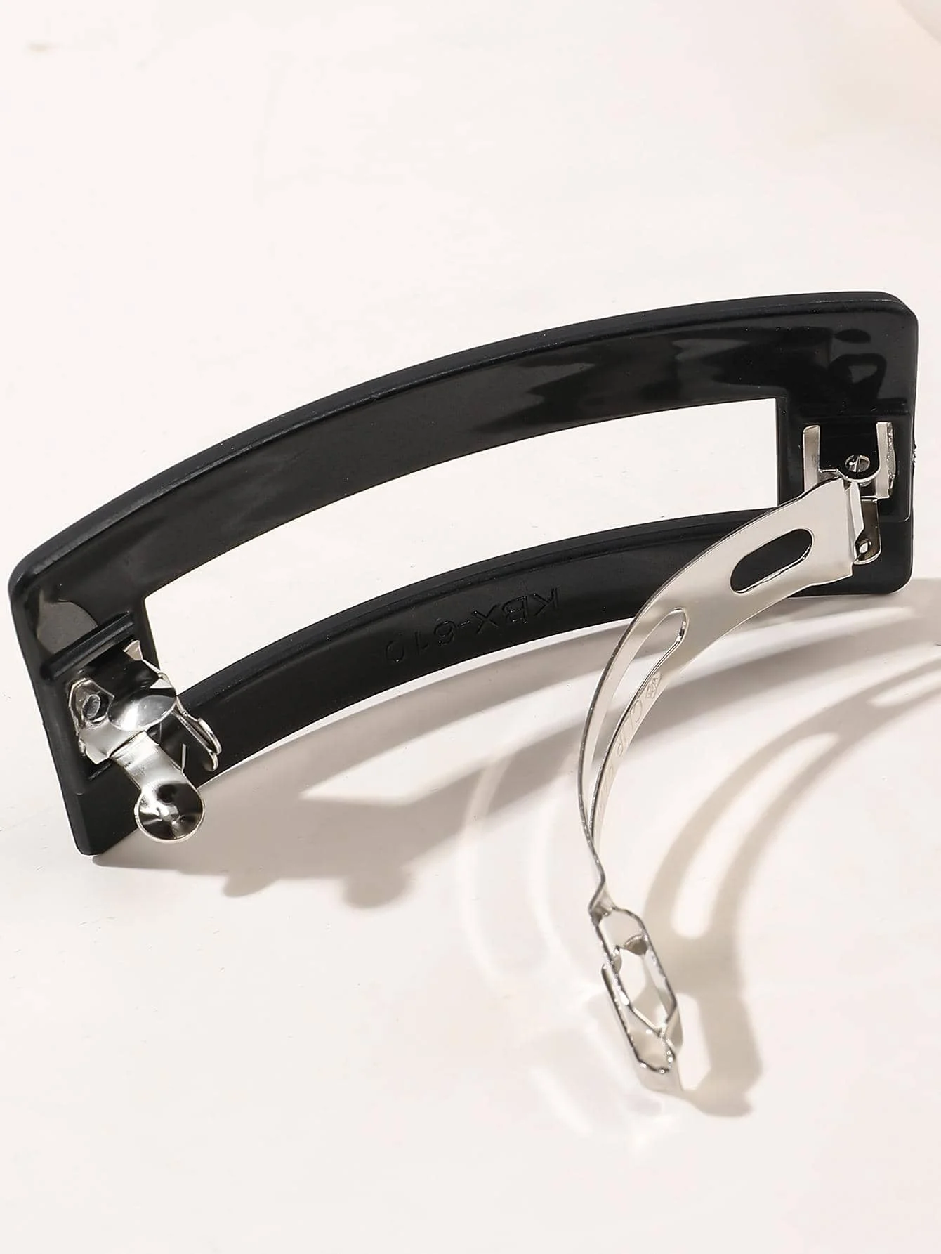 Französische Haarspange für Damen und Mädchen, Karamell, automatischer Verschluss, starker Halt, rutschfest, langlebig, Styling-Haar-Accessoires, Haarnadeln – Detail 6