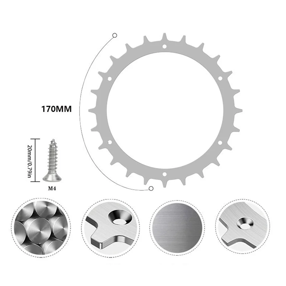 Stainless Steel Spikes For Bosch Indego Robotic Lawn Mower Enhanced Traction Aeration Wheel Grip Accessories 16pcs