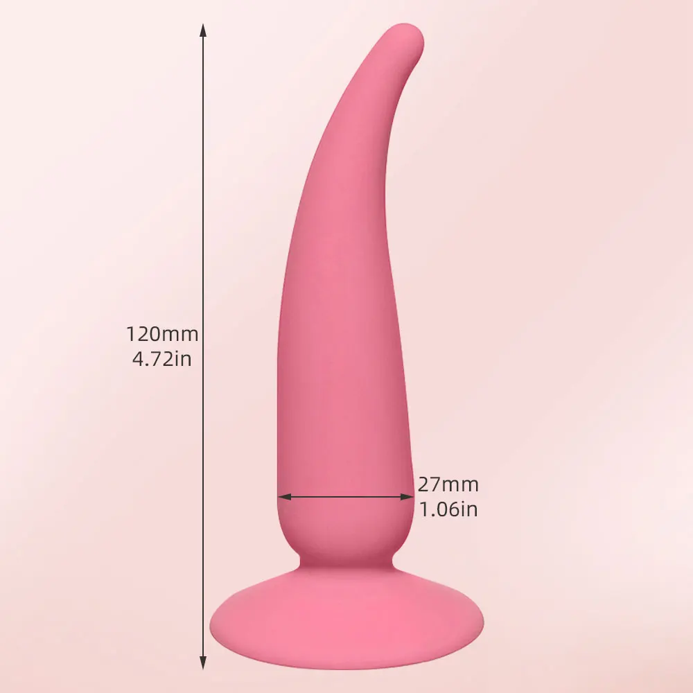 Adult Sex Toys Silicone Anal Plug with Strong Suction Cup Dildo Masturbation Anal Vaginal Stimulator Butt Plug Adult Sex Produt