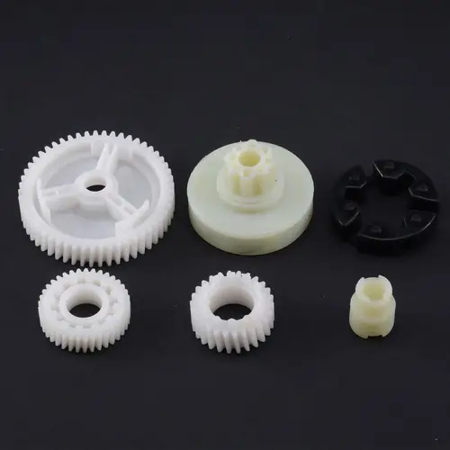 6 uds engranaje de Motor regulador de ventana para Mazda 3 5 6 CX-7 CX-9 RX8 regulador de engranaje de reparación de Motor de ventanilla eléctrica delantero/trasero