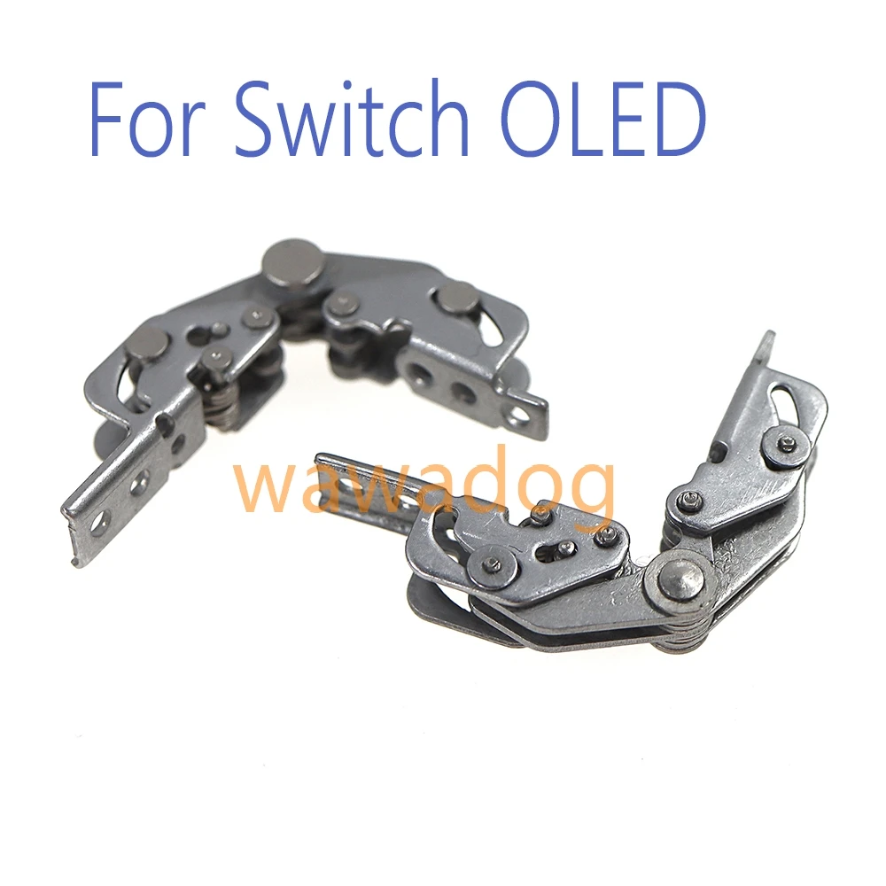 

5pair Console Back Cover Chain Left Right Metal Stand Hinge Axis For Switch OLED Bracket Support Rotating Shaft Chain