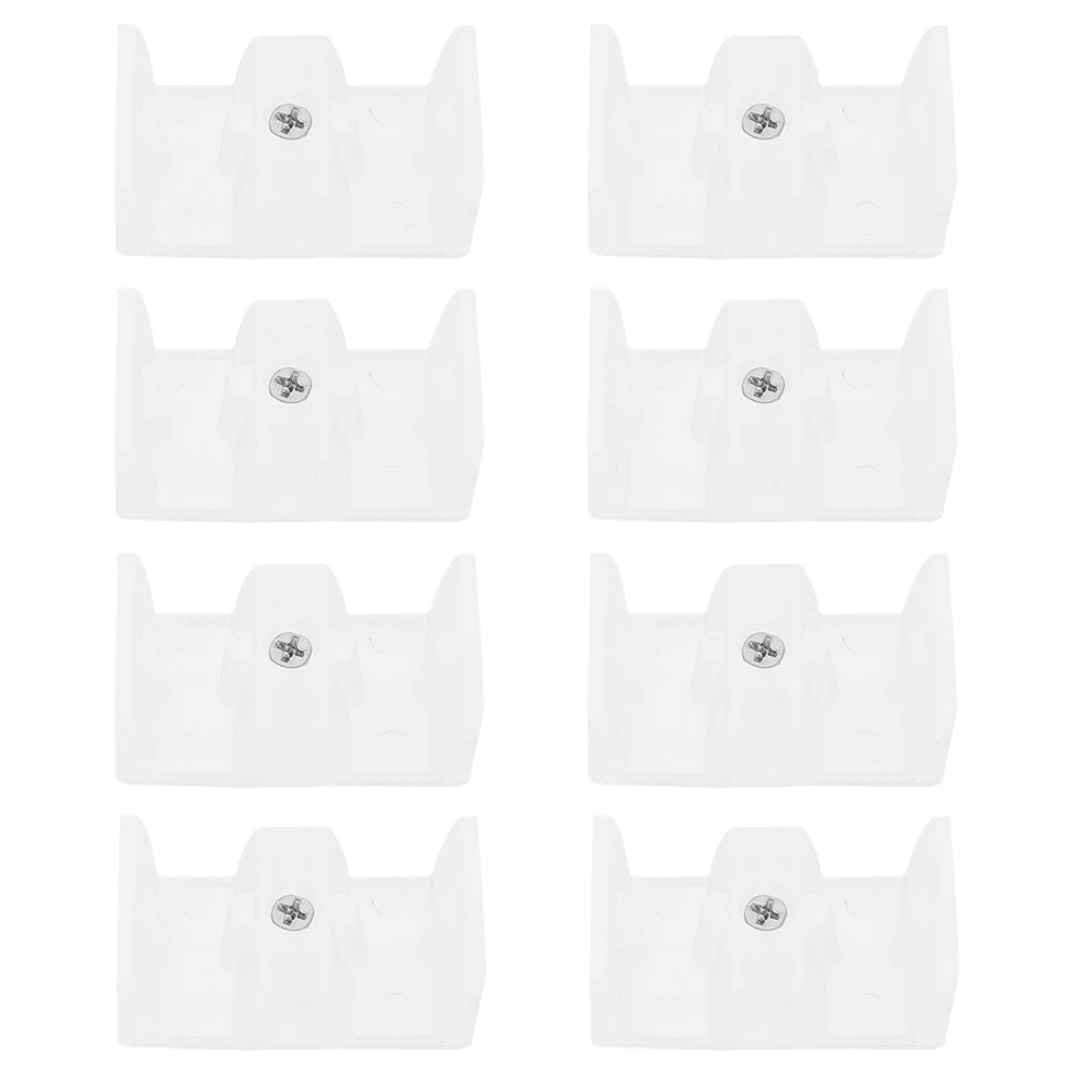 

8pcs Shower Guide Silicone Glass Door Stopper Bumpers Noise Reduction Sliding Bathroom Door Stop Frame Parts Durable