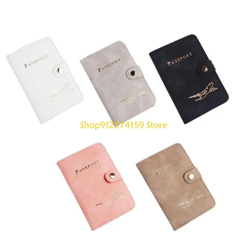

G5AE PU Leather Lover Couple Holder Travel Card Cover Wedding Gift