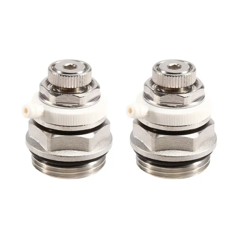 

AS60-Brass 3/4 Inch For Radiator Air Vent Valve-2Pcs Automatic Self Bleeding For Heating Systems