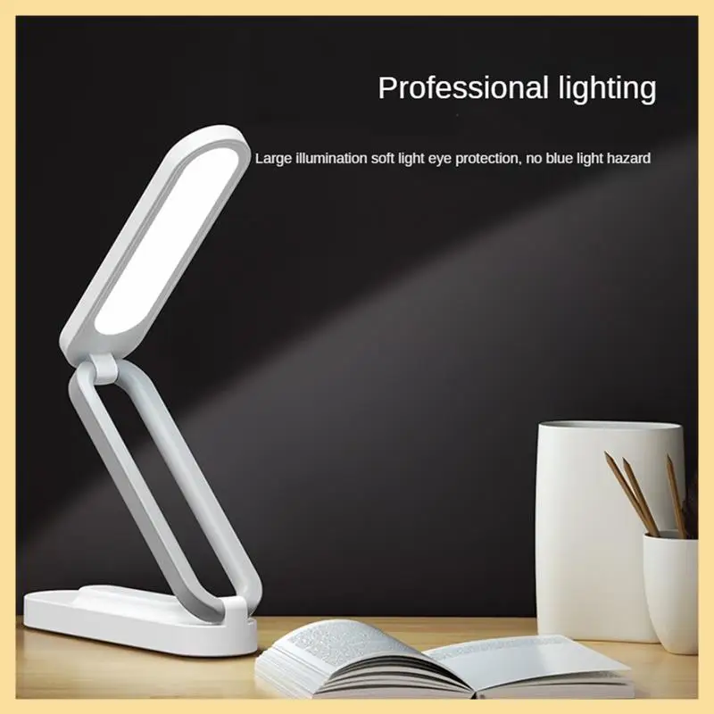 

GOOD-LED Desk Lamp Rechargeable, Portable, Foldable With 3 Brightness Settings Small Desk Lamp- Ideal For Office & Home