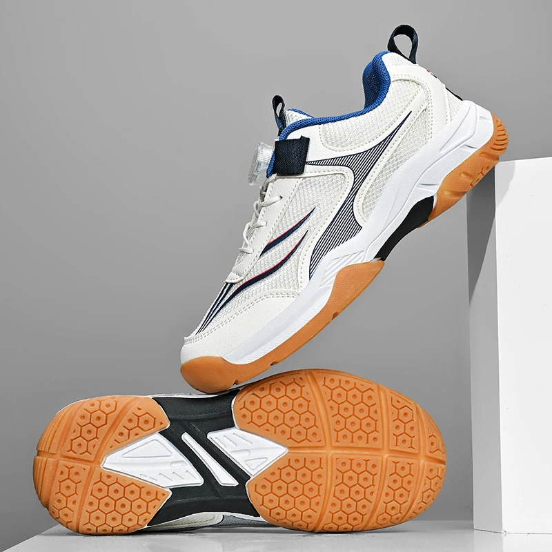 

New Badminton Shoes, Children's Mesh Breathable Fitness Training, Table Tennis, Youth Tennis Shoes, Sizes 31-40