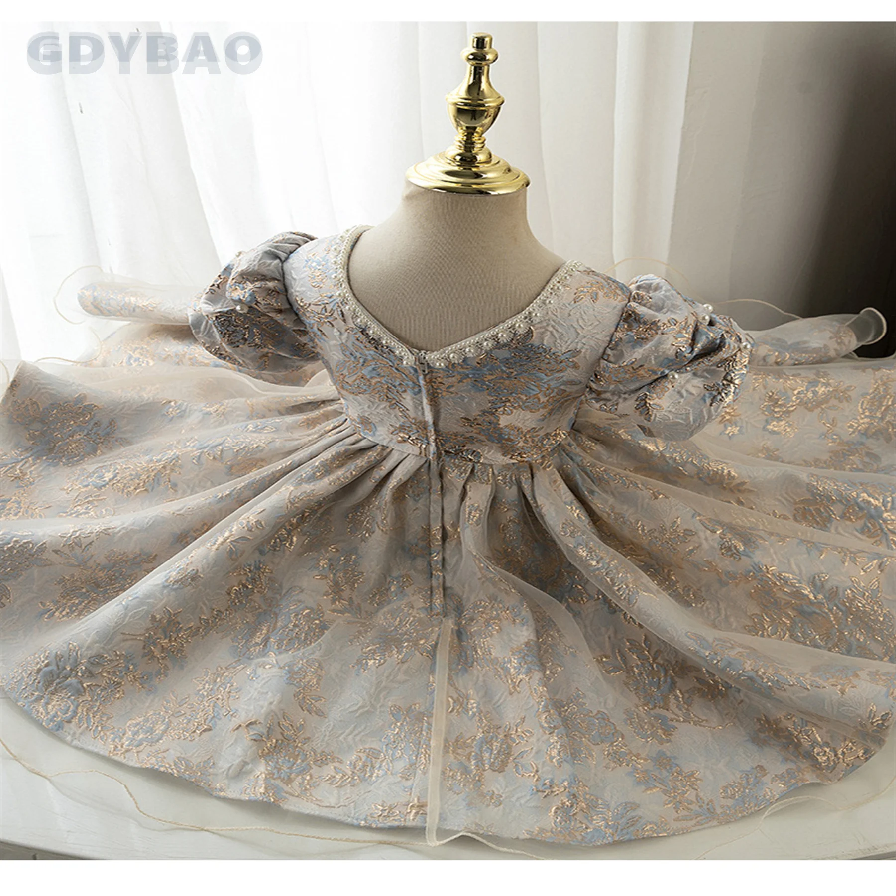 Robes de soirée d'hiver pour filles avec paillettes, robe de Rh, tutu d'anniversaire pour bébé fille, quelle que soit la mini robe à fleurs