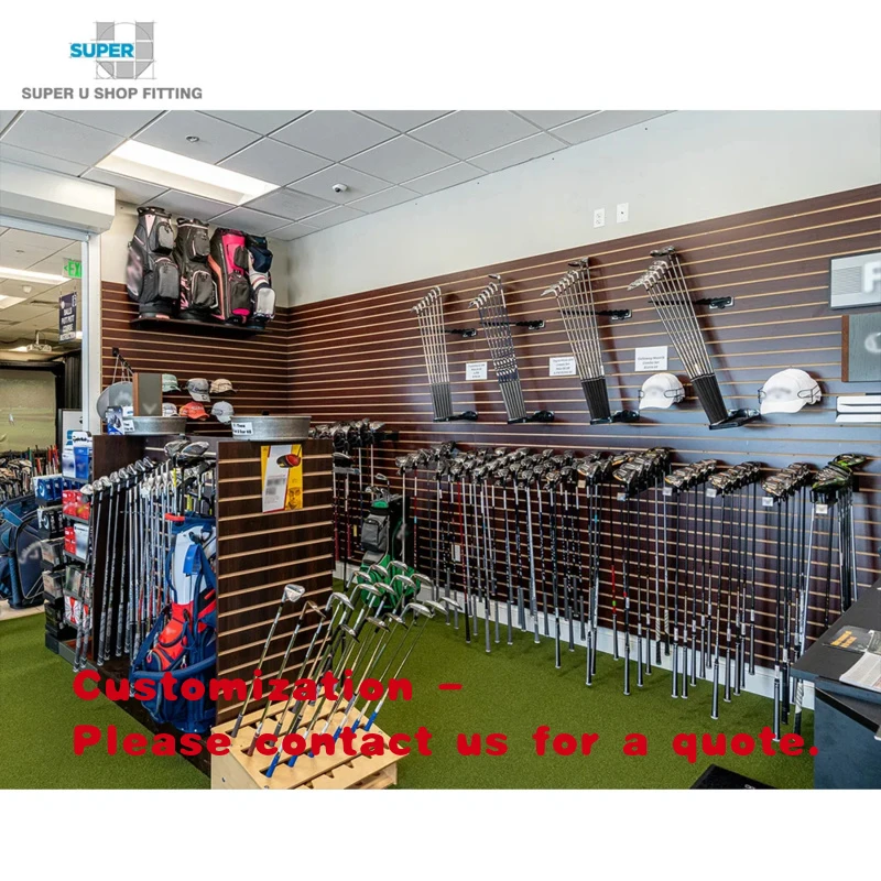 

custom.Retail Stick Shop Fittings Custom Club Backpack Floor Display Stand