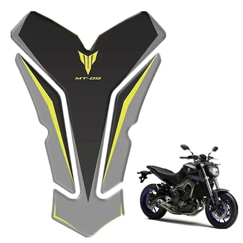 For YAMAHA MT-09 Moto Tank Pad Protector 3D Gel Sticker Decal