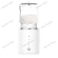 Portable Baby Milk Bottle Warmer Wireless Milk Heater Defrosting & Heating Dual Modes 4 Levels Temperature Built-in Battery