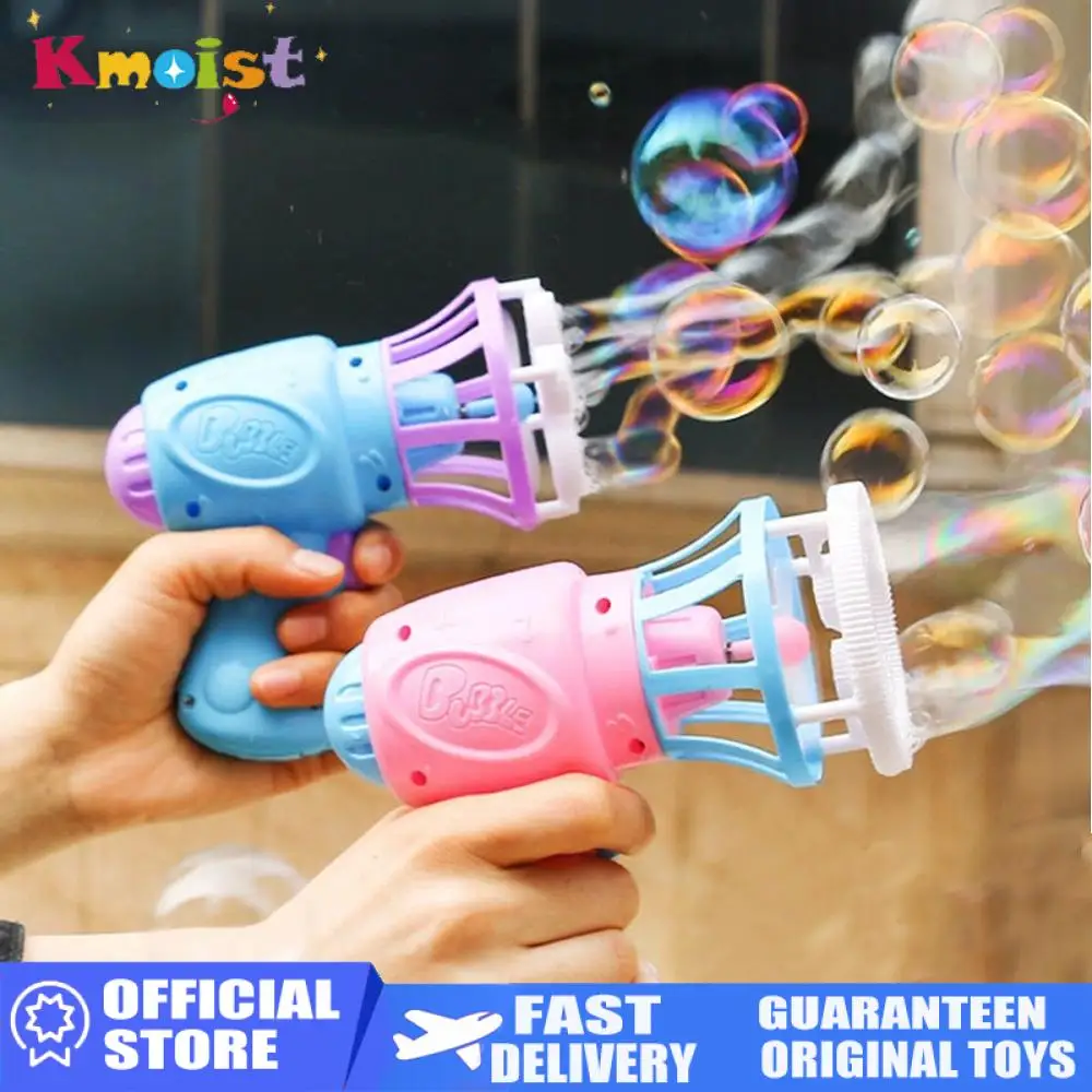 

2in1 Blowing Bubble in Bubbles Toys For Kids Automatic Bubble Machine Children Summer Outdoor Party Toy Boys Girls Birthday Gift