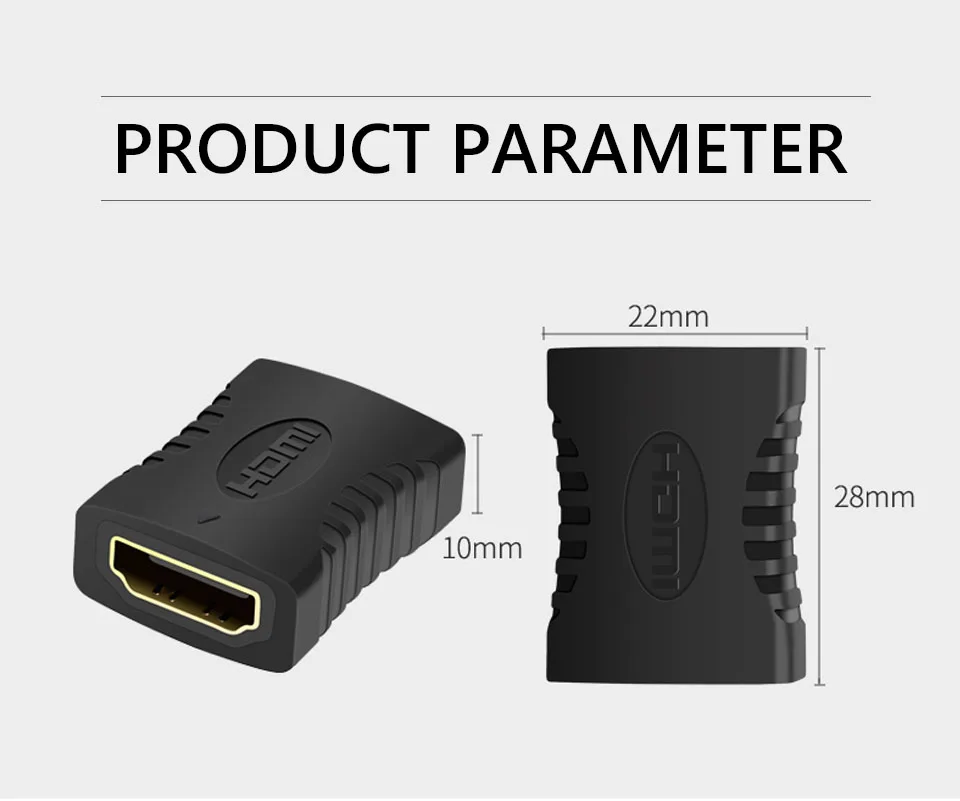NNBILI 4K HDMI Extender Buchse Auf Buchse Konverter Verlängerung Adapter Für Monitor Display Laptop PS4/3 PC TV HDMI Kabel Verlängerung – Detail 8