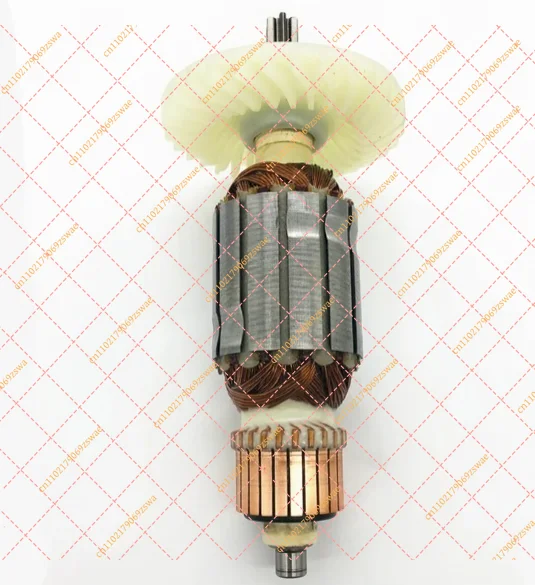 6 Teeth Rotary Hammer Armature Rotor AC 220-240V Motor Replacement Parts