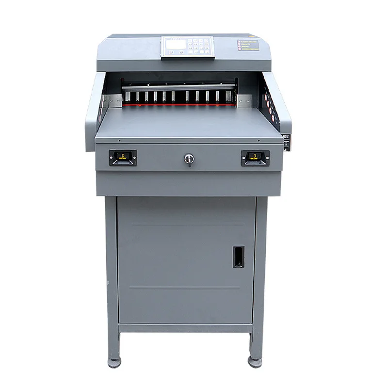 G450V+ CNC Controlled Heavy Duty Trimmer Thick Layer Cutter Electric Paper Cutting Machine