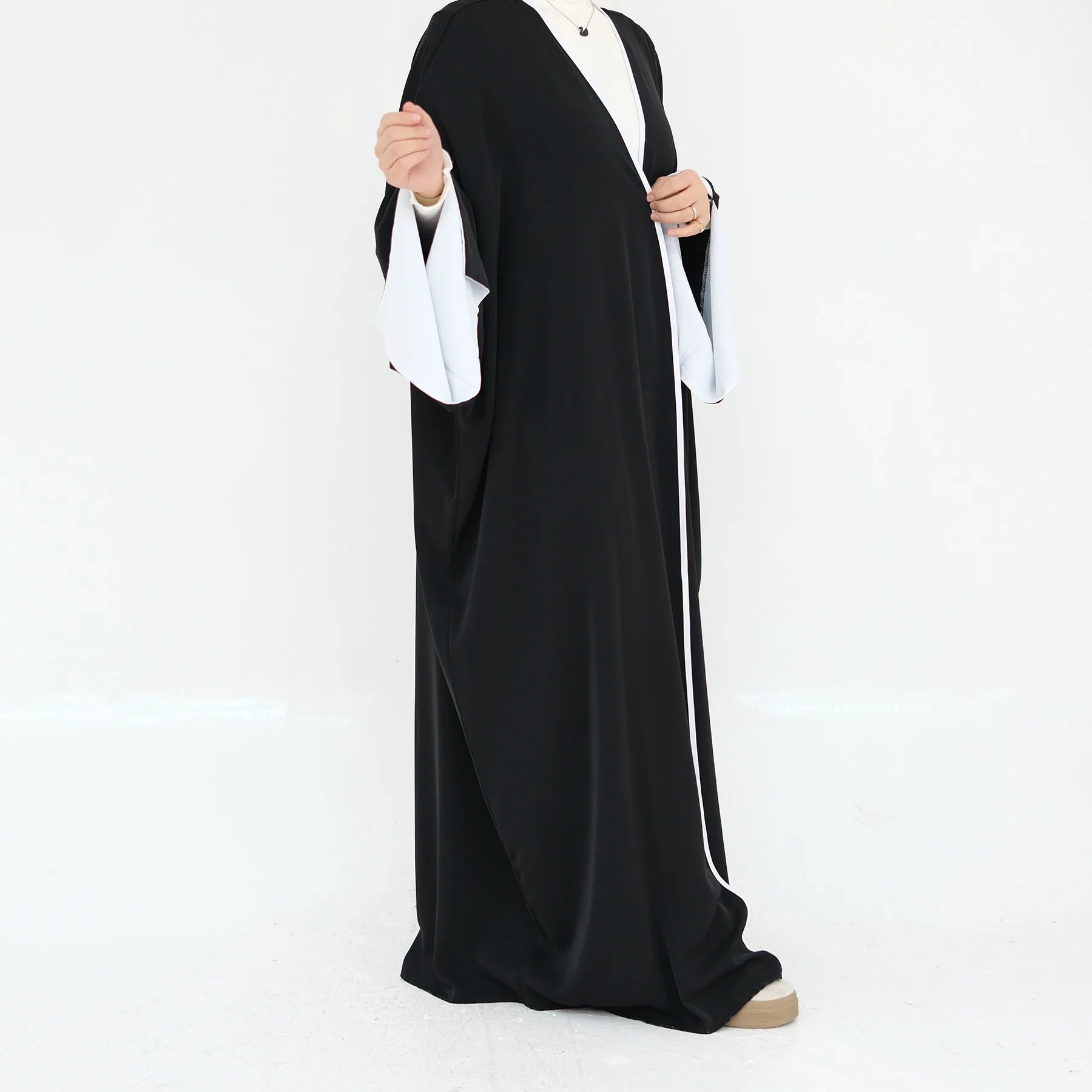 

Рамадан Открытое Кимоно Абая Кафтан Дубай Ислам Мусульманское Платье Абая Кафтан Марокаин Турция Одежда для Женщин Ид Халат Кардиган Новый