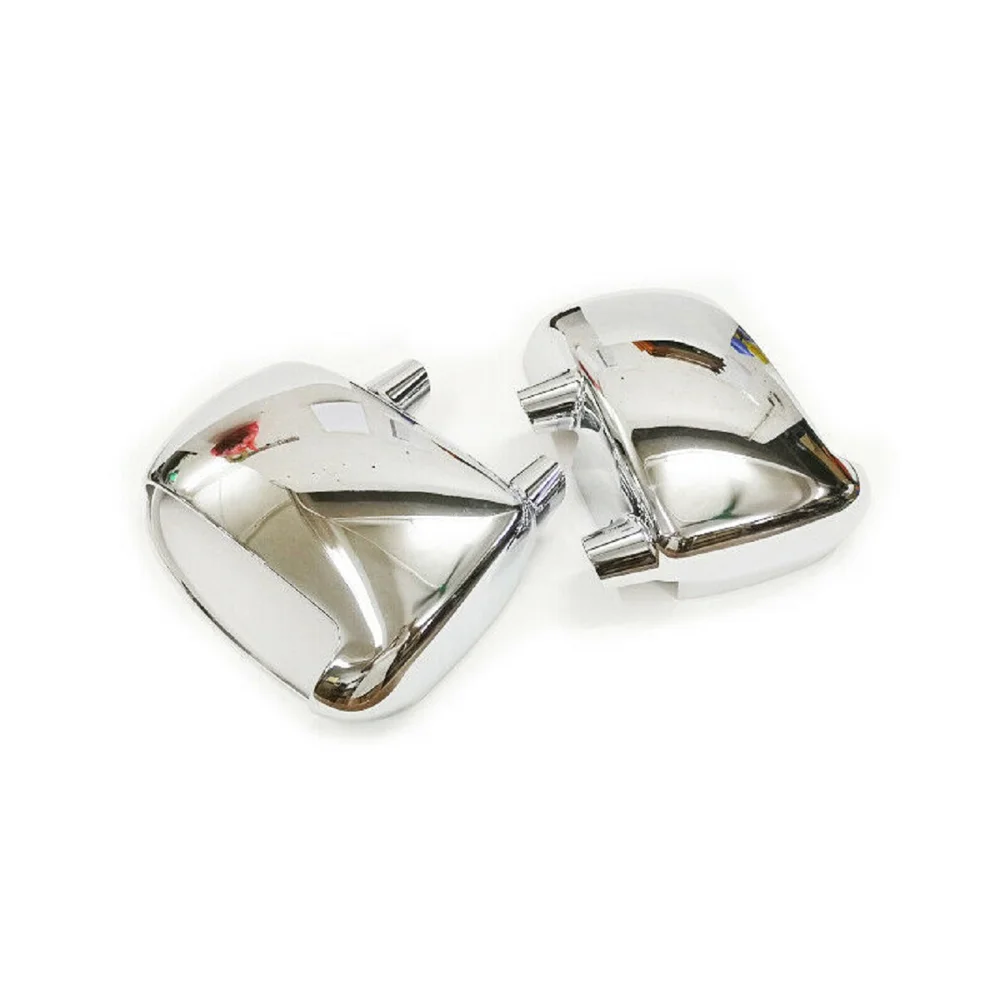 

Elegant Easy-Install Chrome Side Mirror Cover Turn Signal Cutout Set For F250 350 450 99-07