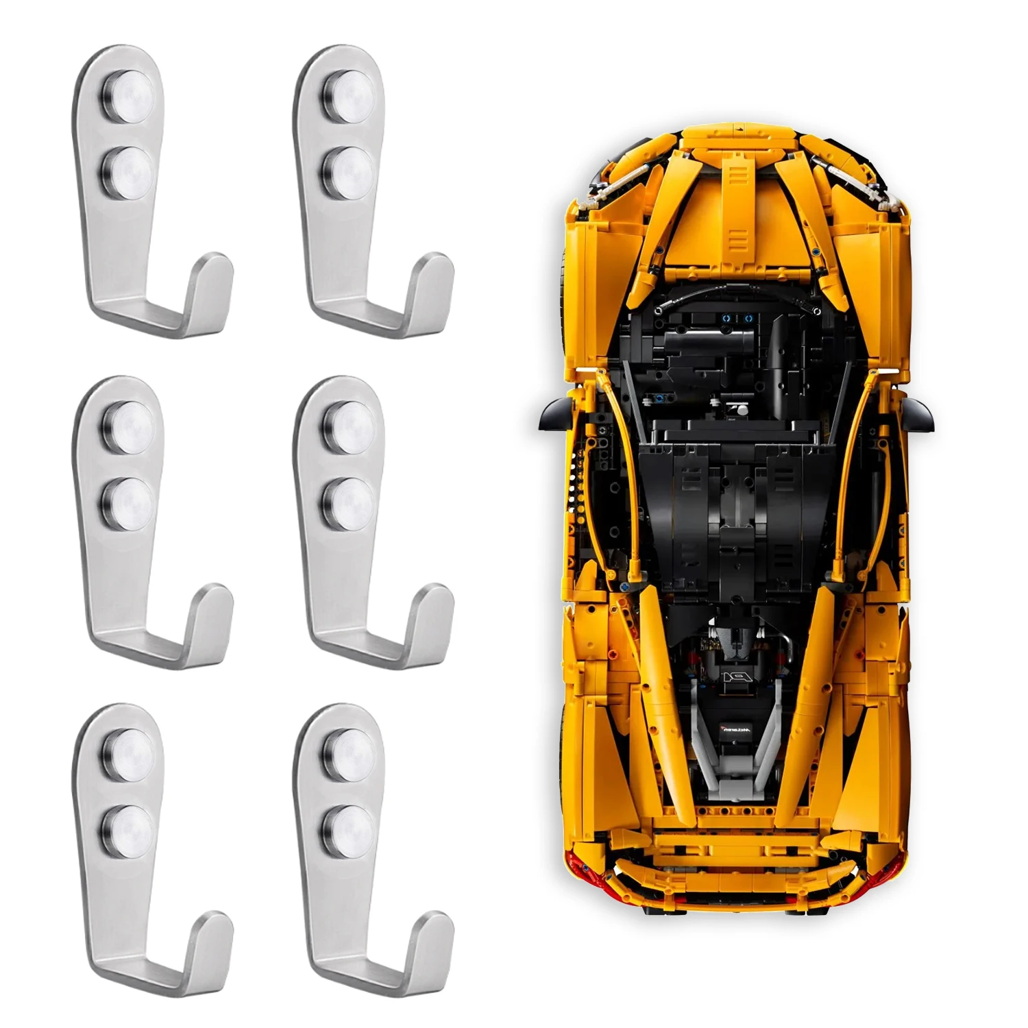 Wall Mount Hook for Lego 42172 Mclaren P1 (Only 42172 Wall Hook)