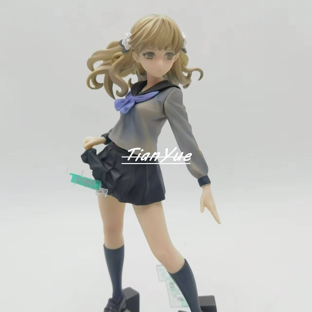 Anime 13 Sentinels: Aegis Rim Fuyusaka Iori Uniform PVC girl Figure collection Model Toys 25CM