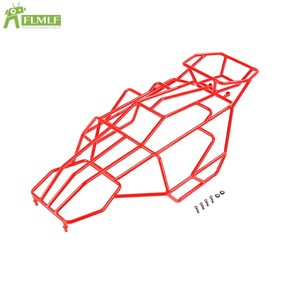 Jaulas para cerdos de aleación, protección completa, carcasa de coche, marco de jaula enrollable para 1/5 Losi 5ive T ROFUN ROVAN LT KingmotorX2 FID DDT piezas de control remoto
