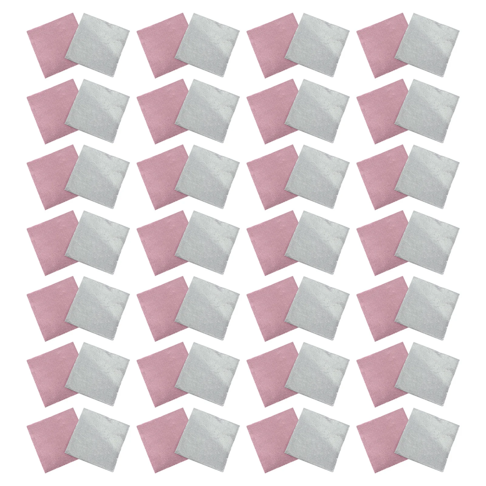 

200pcs Aluminum Wrapping Paper for Baking Wrappers C ies Chocolate Sweets Baking Wrappers Decorative Square Red