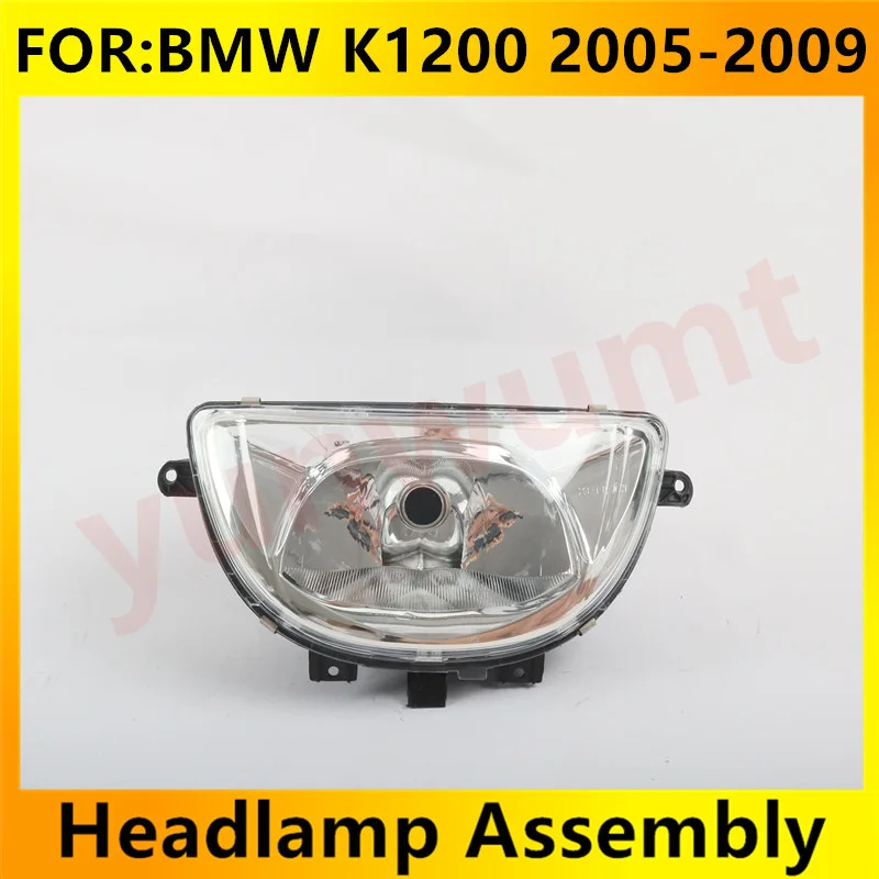 

Motorcycle Front Headlight Assembly Fit For BMW K1200 2005 2006 2007 2008 Headlamp Headlight Head Light Lamp Clear Lens