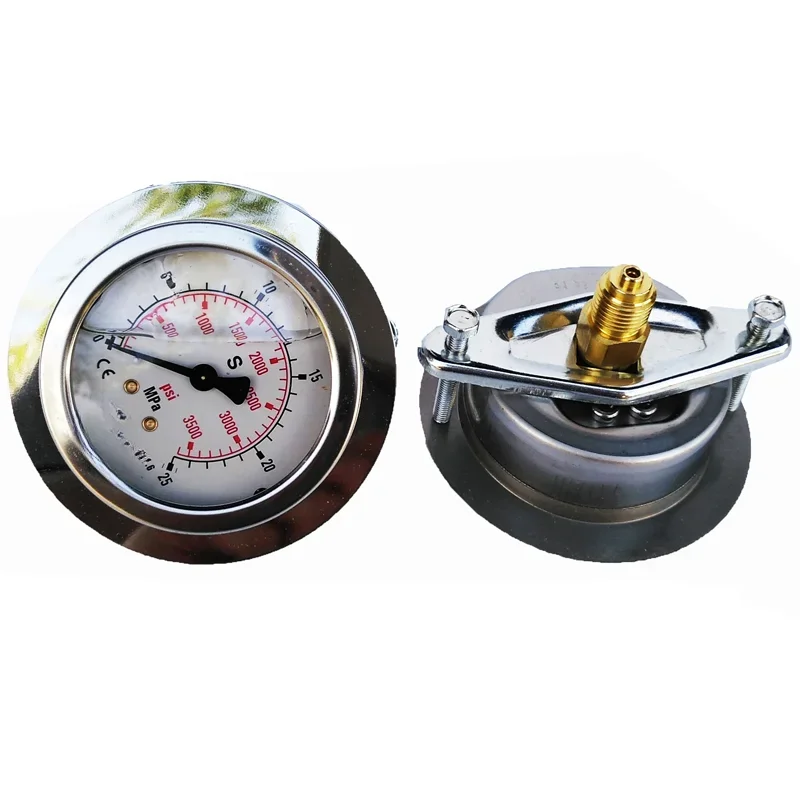 

AShock-Resistant Hydraulic Pressure Force Gauge Pressure Gauge Oil Pressure Gauge 25mpa