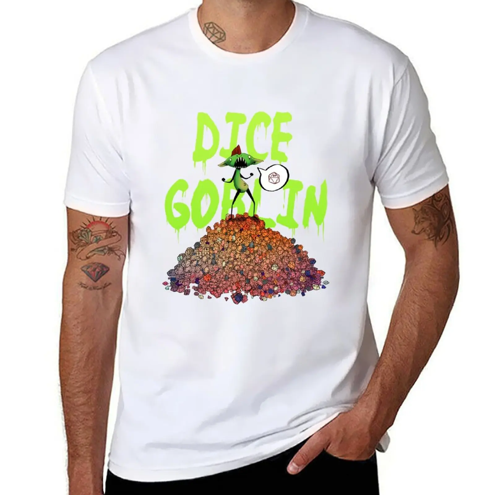 

Dice Goblin T-Shirt t shirt man designer t shirts for man cotton soft T-Shirt