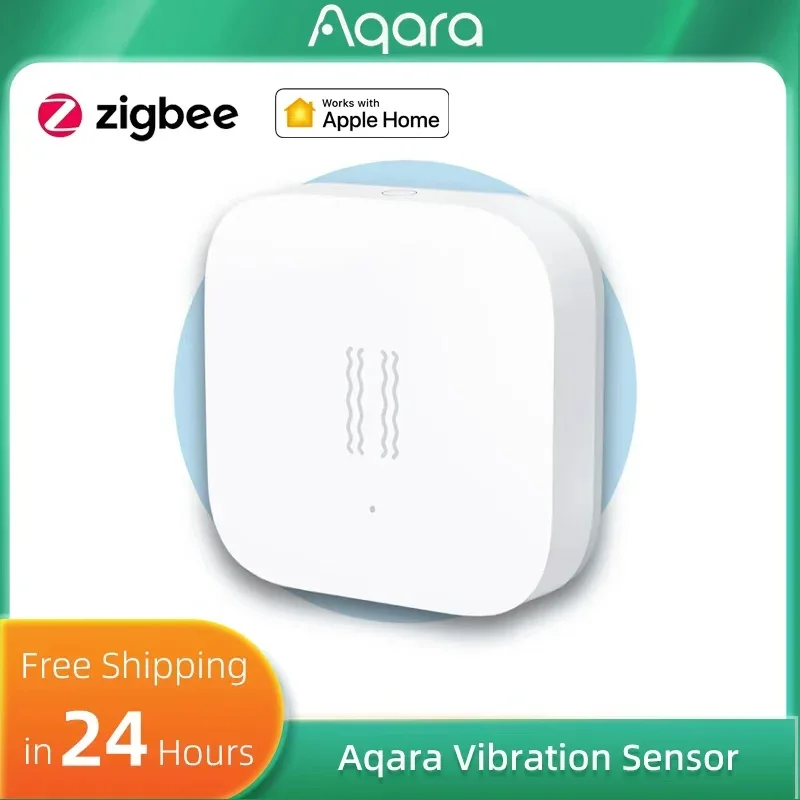 

Датчик вибрации Aqara Zigbee Smart Shock Motion Shock Sensor Detector с гироскопом, совместимый с приложением Alexa Homekit Smart Life